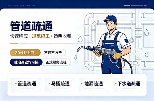 攀枝花管道疏通
